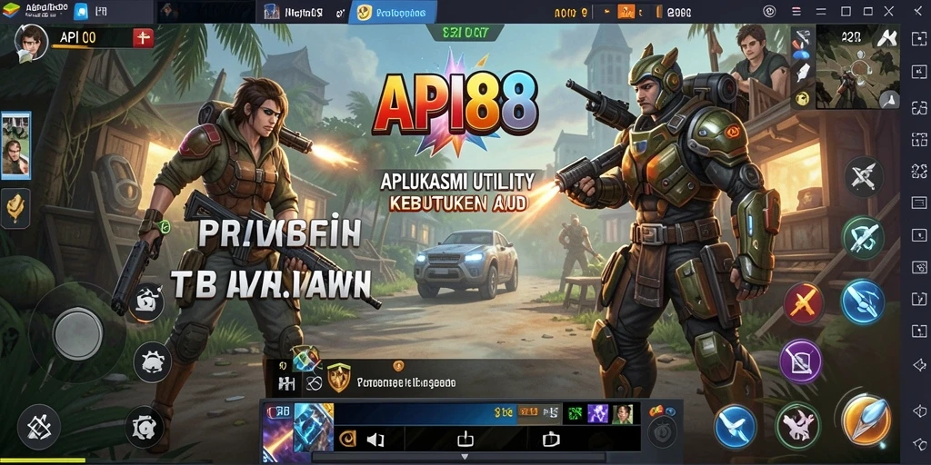 Screenshot utama API88 menampilkan antarmuka pengguna yang ramah dan fungsional.