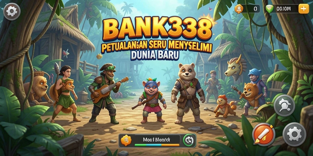 Gameplay BANK338 menampilkan keindahan dunia petualangan yang penuh tantangan.