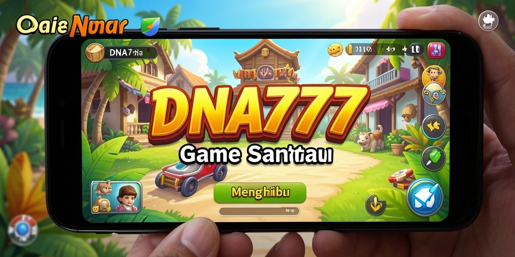 Screenshot gameplay DNA777 menampilkan keseruan dalam permainan Casual.