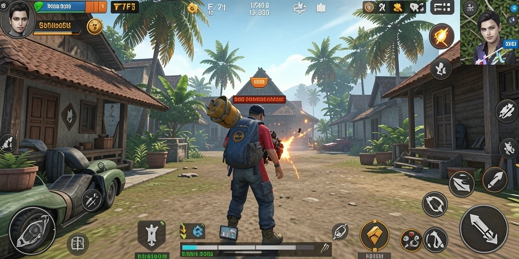 Tangkapan layar F7F7 menunjukkan aksi strategis yang intens.