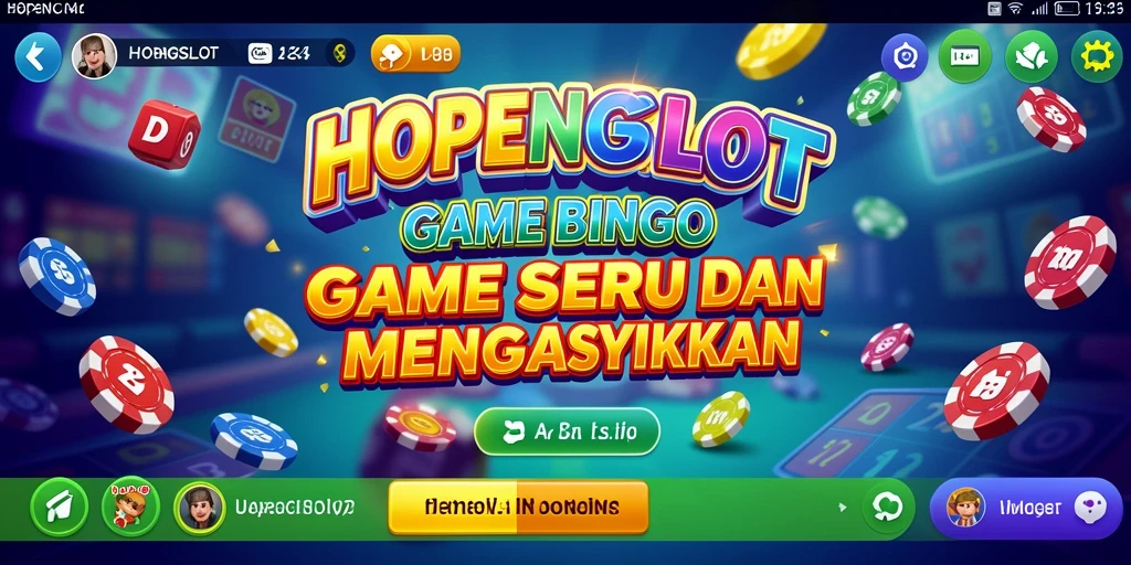 Tampilan gameplay HOPENGSLOT yang seru dan menarik.