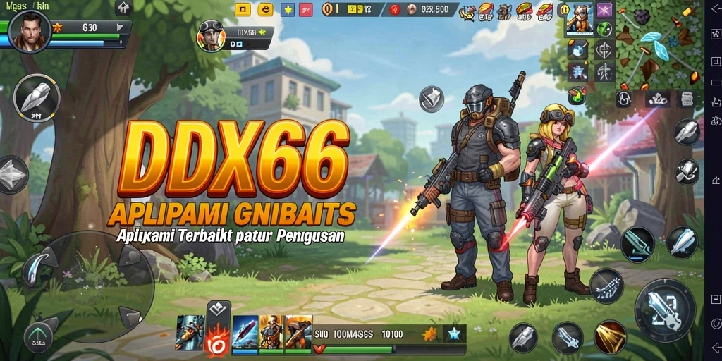 Tampilan antarmuka IDX66 yang modern dan user-friendly.