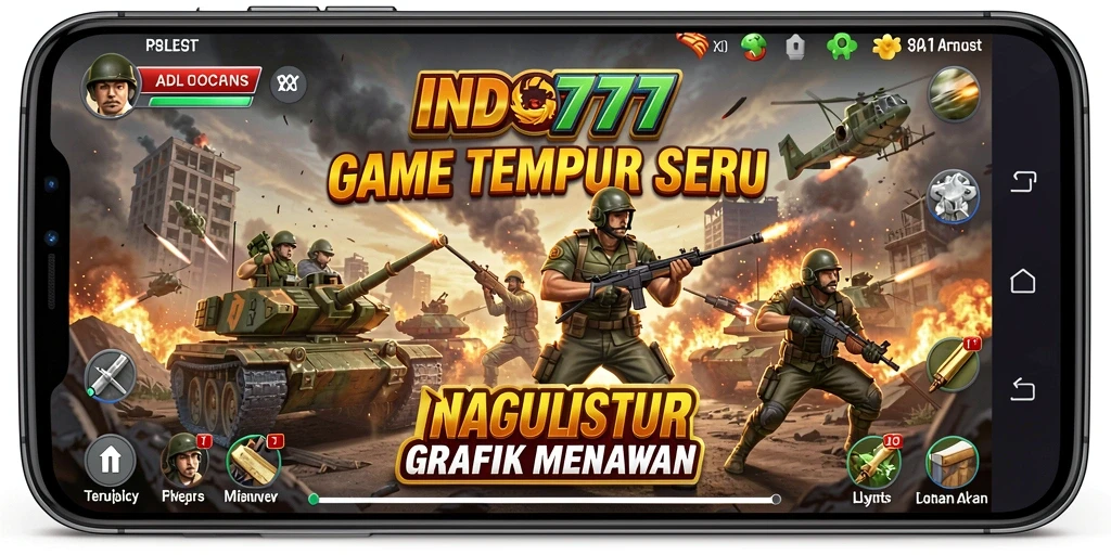 Tampilan gameplay seru dari INDO777 dengan aksi menegangkan.