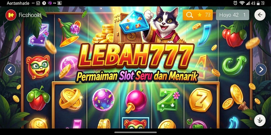 Tampilan gameplay slot yang menarik dan seru di LEBAH777.