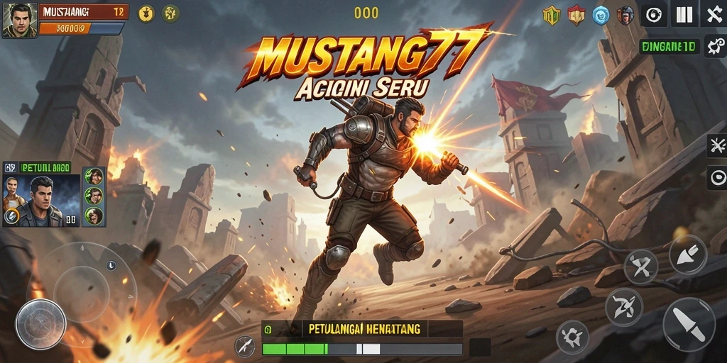 Gameplay seru dan menegangkan dalam MUSTANG77.
