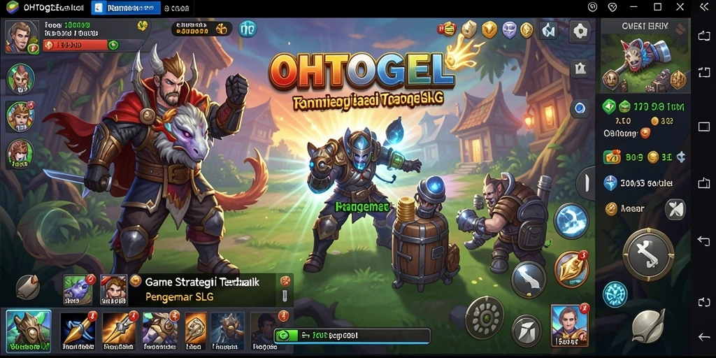 Tampilan gameplay OHTOGEL yang mendebarkan dan penuh strategi.