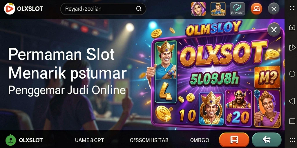 Tampilan screenshot OLXSLOT menampilkan gameplay slot yang menarik dan interaktif.