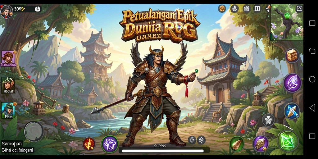 Tampilan gameplay S9S9 yang menarik dan penuh aksi RPG.