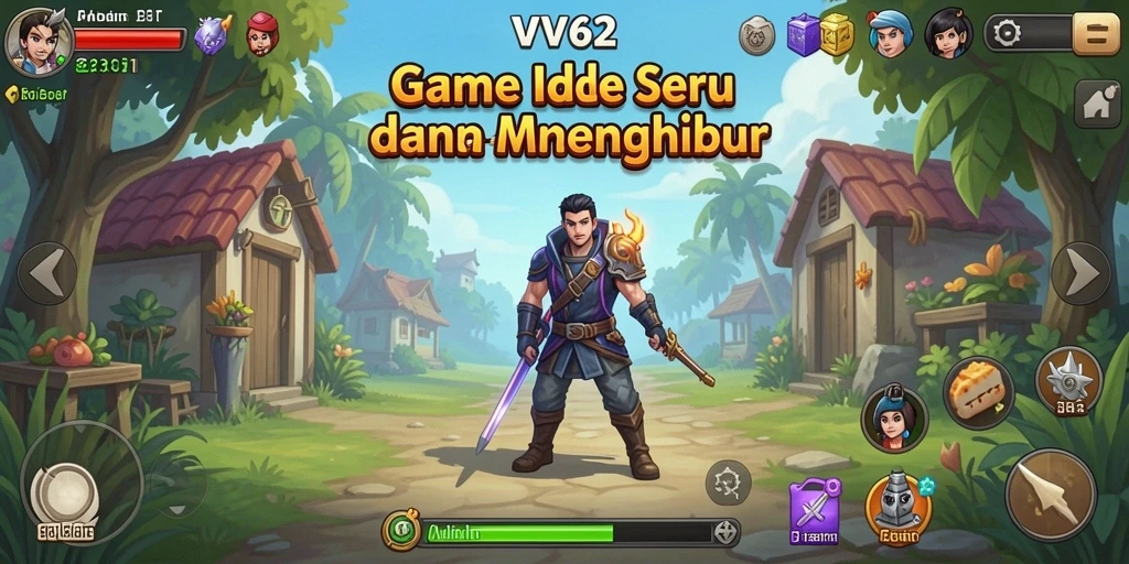Screenshot menampilkan gameplay seru dari VV62 dengan fitur Idle.
