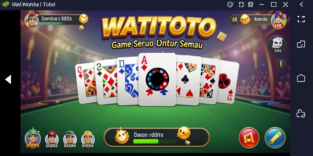Tampilan menarik dari gameplay WATITOTO yang seru.